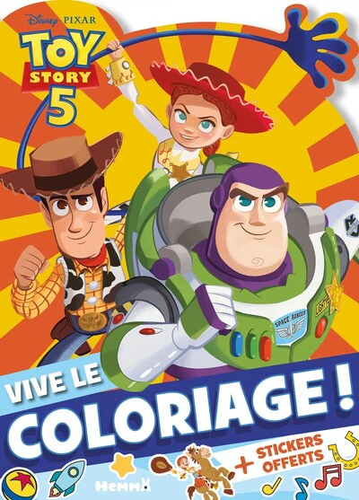Disney Pixar Toy Story 5 - Vive le coloriage ! - + Stickers offerts ! - Image 2