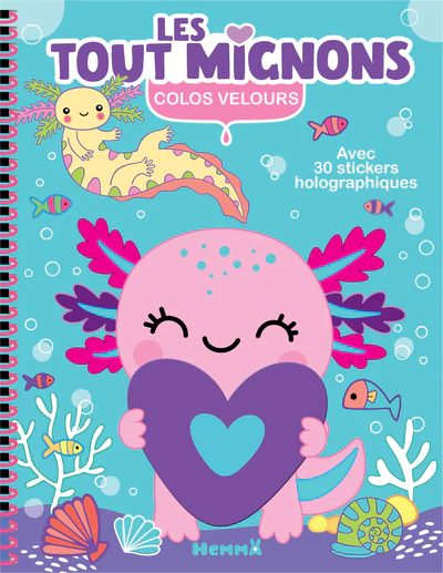Colos velours - Les tout mignons - Avec 30 stickers holographiques - Image 3
