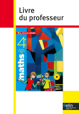 Maths - 4e: Livre du professeur - Image 2