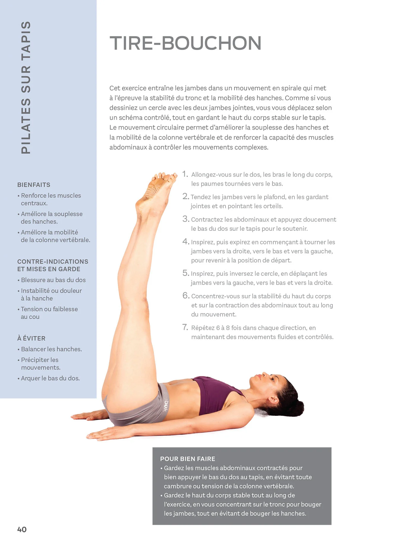 Exercices de Pilates pour débutants - Image 31