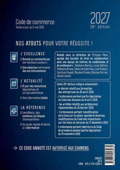 Code de commerce 2027 - Image 2