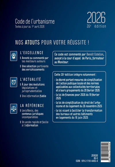 Code de l'urbanisme 2026 - Image 4