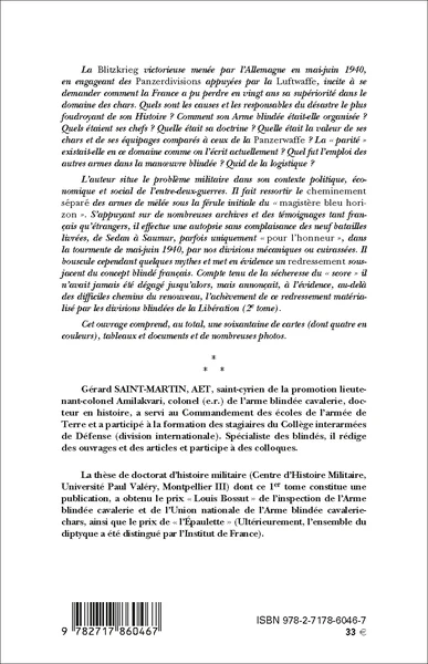 L'arme blindée française - Volume 1, Mai-Juin 1940 ! : Les blindés français dans la tourmente - Image 2