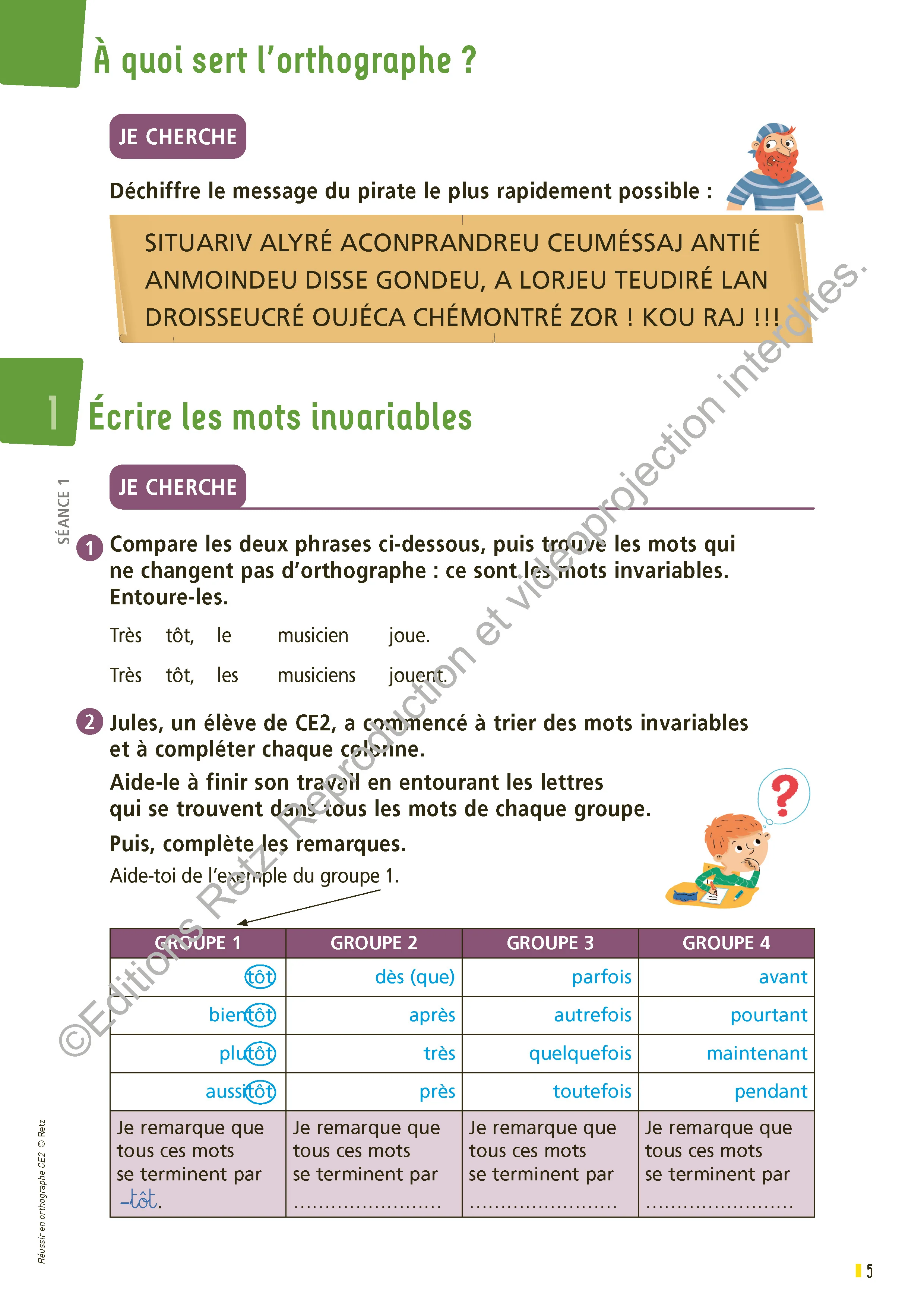 Réussir en orthographe CE2 - cahier de l'élève - programme 2025 - Image 13