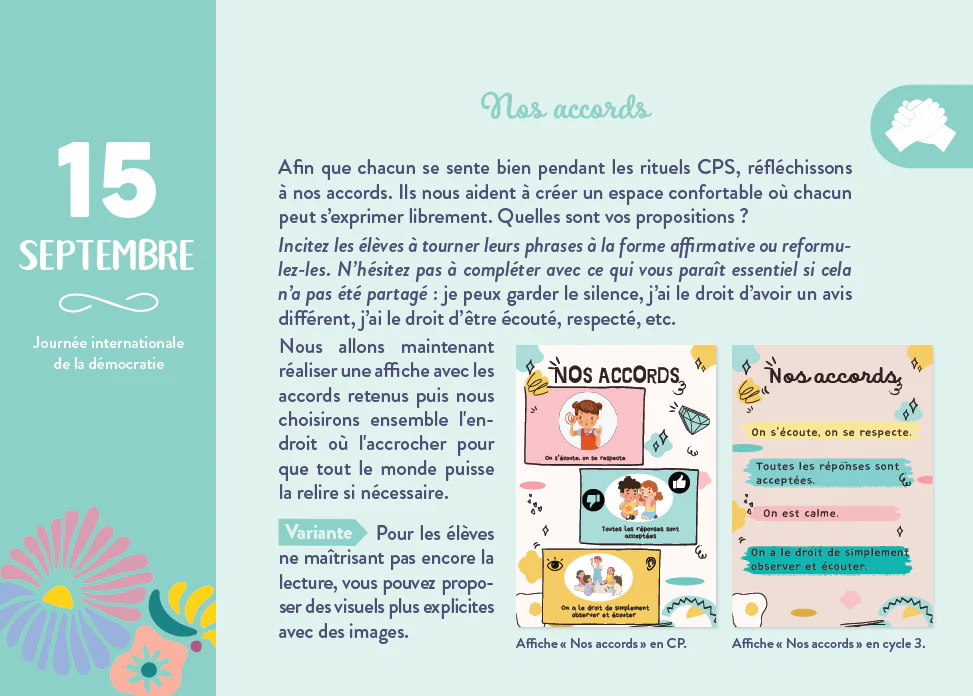 Une année de rituels pour développer les compétences psychosociales Cycles 2 et 3 - Image 6