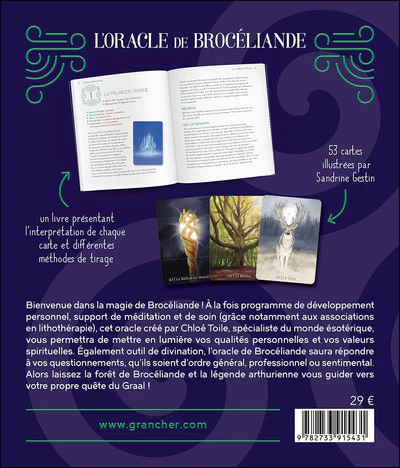 L'Oracle de Brocéliande - Le livre & le jeu de 53 cartes - Coffret - Image 58