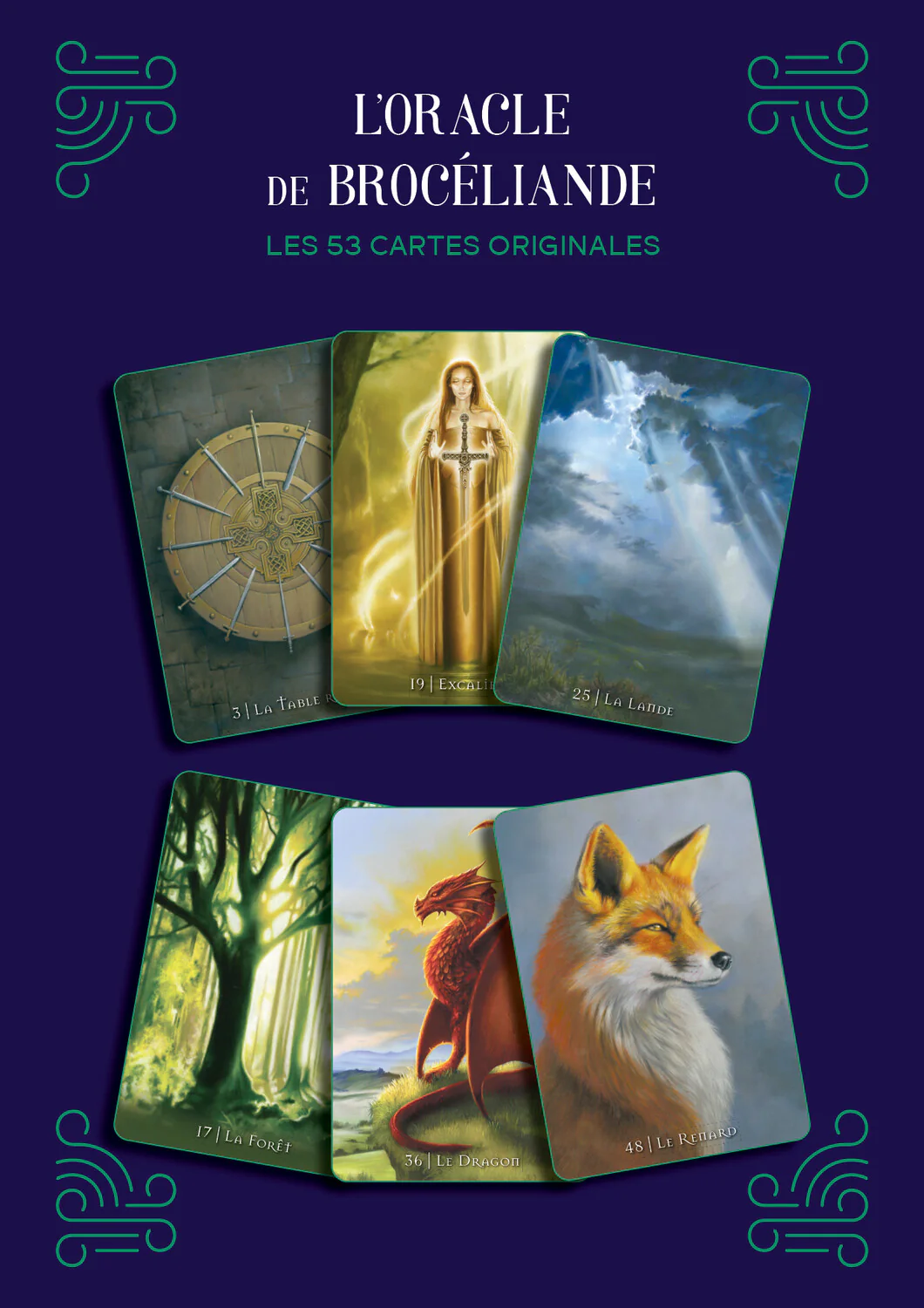 L'Oracle de Brocéliande - Le livre & le jeu de 53 cartes - Coffret - Image 63