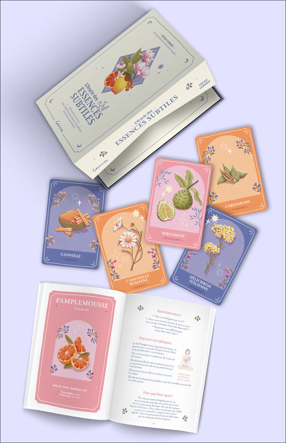 L'Oracle des essences subtiles - 50 cartes et un livre pour bénéficier du pouvoir énergétique des huiles essentielles - Coffret - Image 38