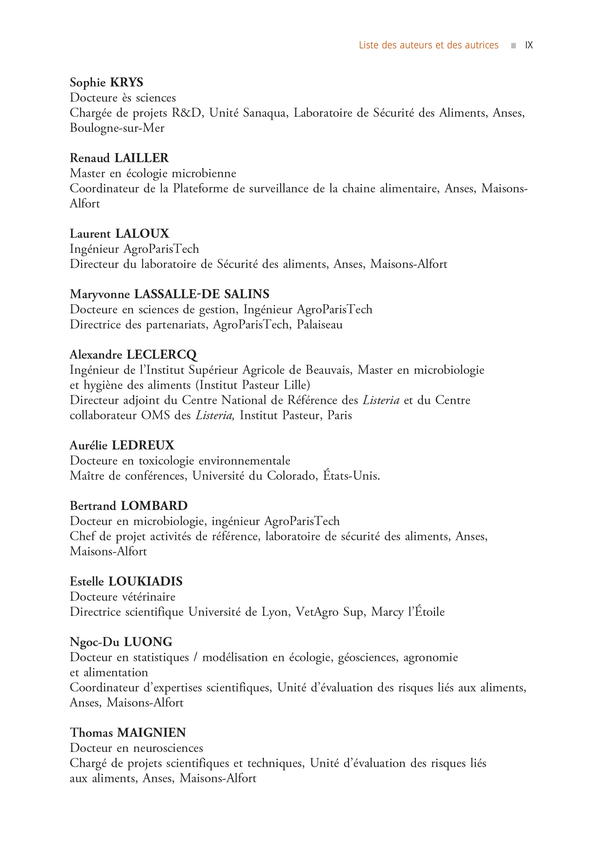 Risques microbiologiques alimentaires (2e édition) - Image 15