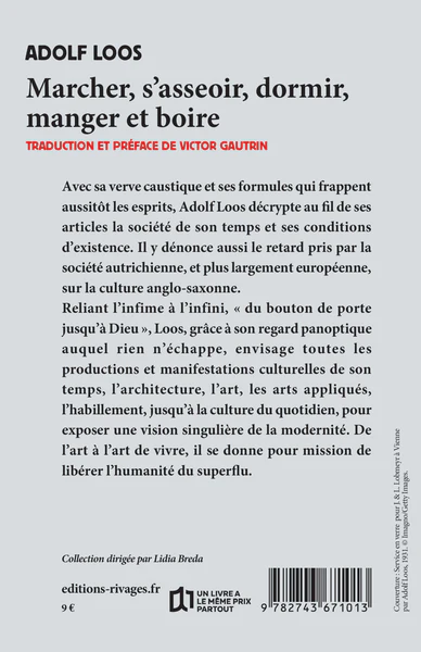 Marcher, s'asseoir, dormir, manger et boire - Image 2