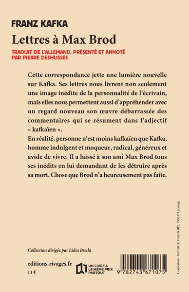 Lettres à Max Brod - Image 3