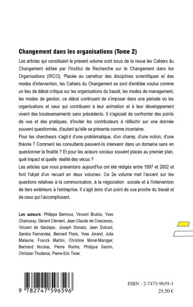 Changement dans les organisations (Tome 2) - Image 6