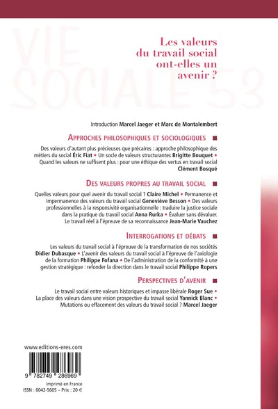 Vie sociale 53 - Les valeurs du travail social ont-elles un avenir ? - Image 4