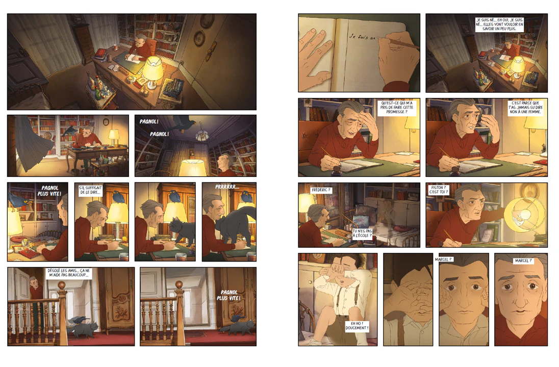 Marcel et Monsieur Pagnol - La bande dessinée du film - Image 62