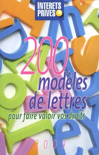 200 modèles de lettres: Pour faire valoir vos droits - Image 4
