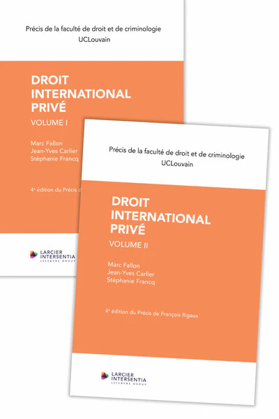 Pack Droit international privé (volume 1 et 2) - Image 2