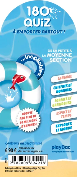 Les Incollables - 180 quiz pour réviser - De la PS à la MS - 3/4 ans - Image 11