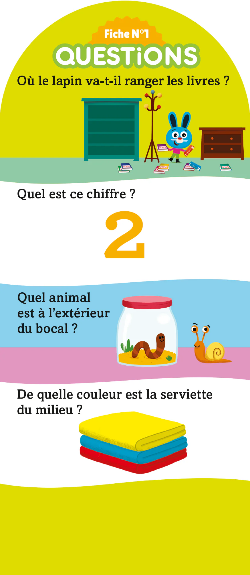 Les Incollables - 180 quiz pour réviser - De la PS à la MS - 3/4 ans - Image 12