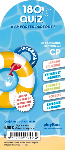 Les Incollables - 180 quiz pour réviser - De la GS au CP - 5/6 ans - Image 11