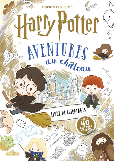 Harry Potter - Livre de coloriages - Aventures au château - Image 9