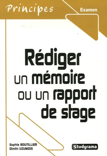 Rédiger un mémoire ou un rapport de stage - Image 2