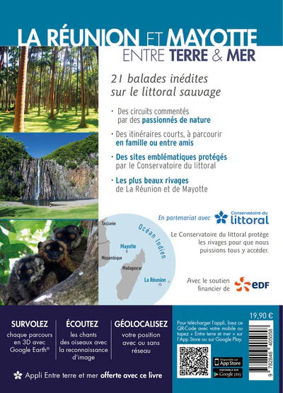 LA REUNION ET MAYOTTE ENTRE TERRE ET MER : 21 BALADES ENTRE TERRE ET MER - Image 4