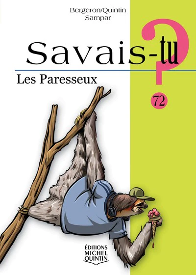 SAVAIS-TU ? LES PARESSEUX (NOIR ET BLANC) - Image 2