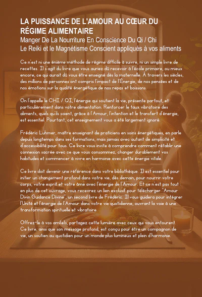 La puissance de l'amour au cœur du régime alimentaire - Manger de la nourriture en conscience du Qi - Image 4