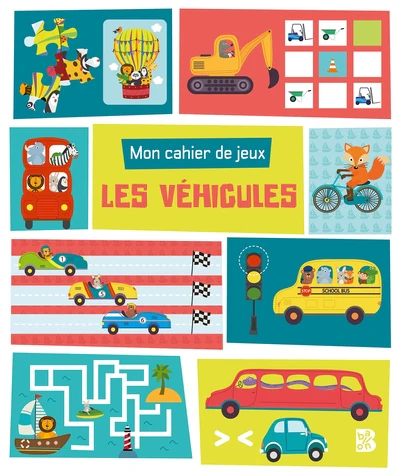 Mon cahier de jeux: Les véhicules - Image 3