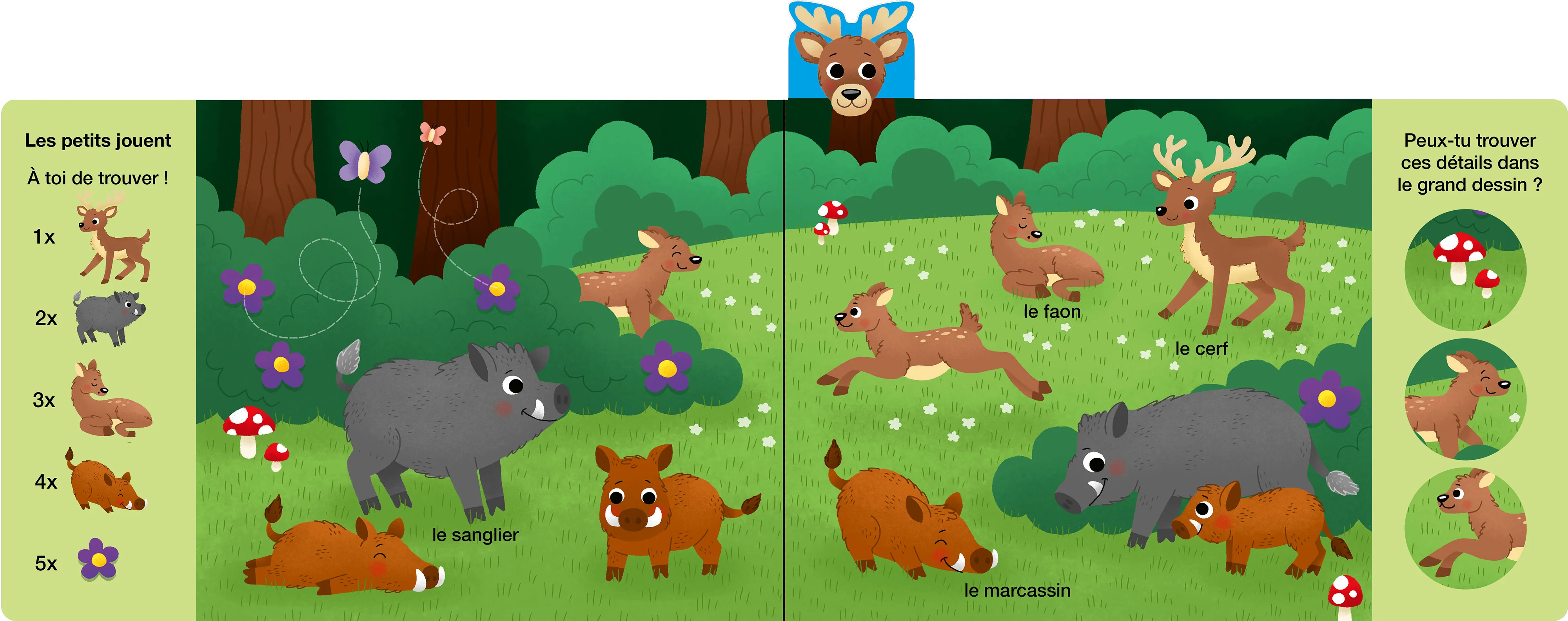 Mes premiers amis - Les animaux de la forêt - Image 4