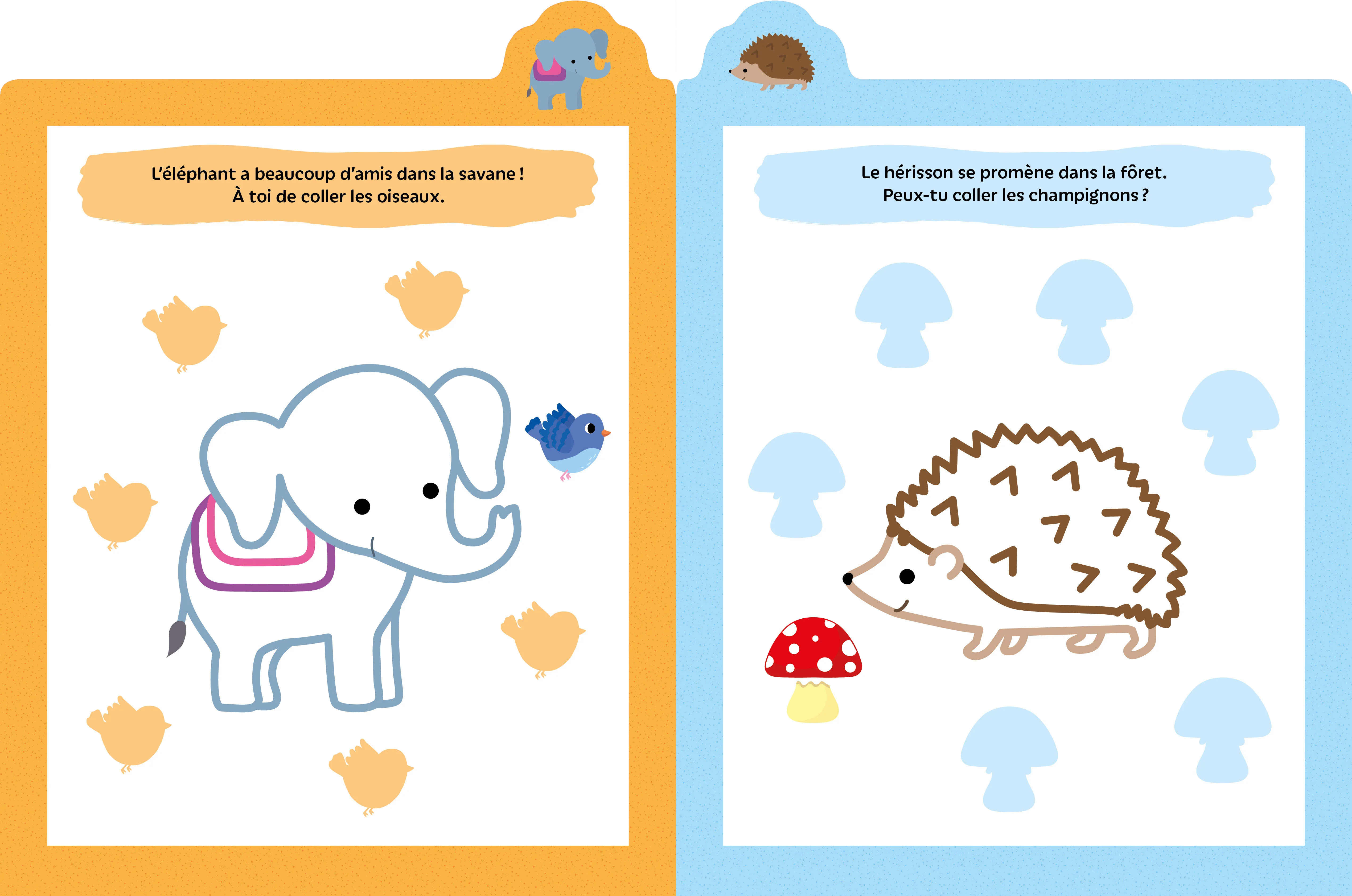 Mes 100 premiers autocollants - Les animaux - Image 8