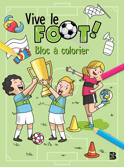 Vive le foot - Bloc à colorier - Image 3