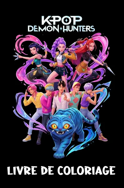 Livre de Coloriage K-Pop Demon Hunters - Image 2