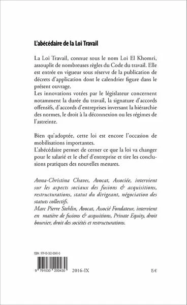 L'abécédaire de la Loi Travail - Image 2
