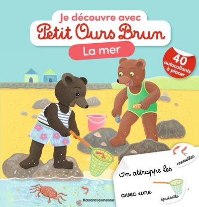 Je découvre la mer avec Petit Ours Brun - Premiers autocollants - Dès 3 ans - Image 2