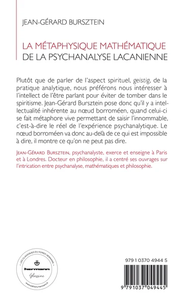 La métaphysique mathématique de la psychanalyse lacanienne - Image 2