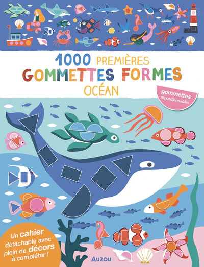 1000 premières gommettes formes - Océan - Image 3