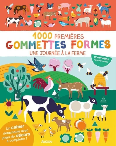 1000 premières gommettes formes - Une journée à la ferme - Image 10