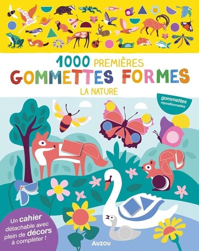 1000 premières gommettes formes - La nature - Image 7