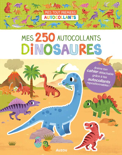 Mes 250 autocollants dinosaures - Image 4