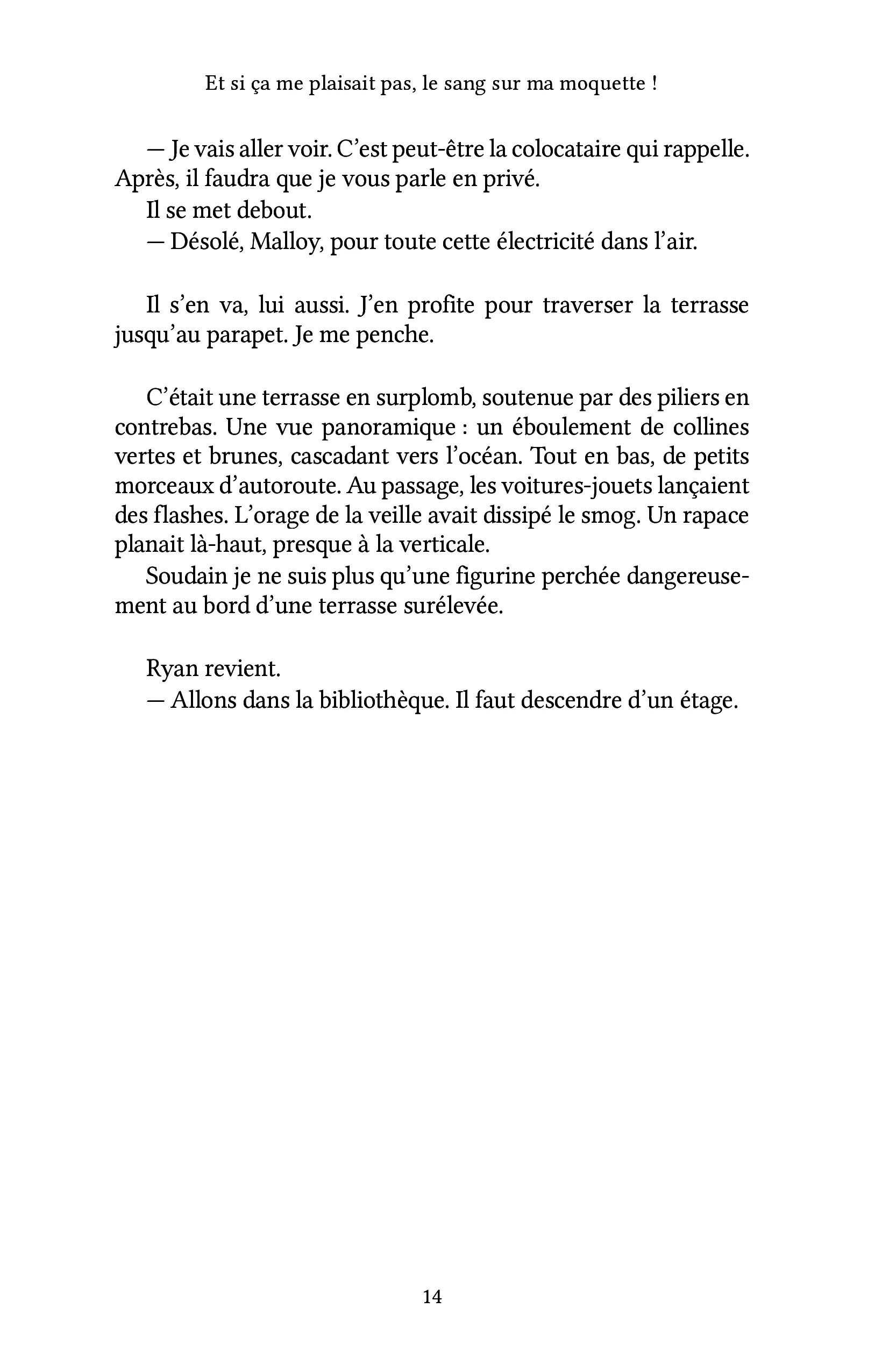 Et si ça me plaisait pas, le sang sur ma moquette ! - Image 22