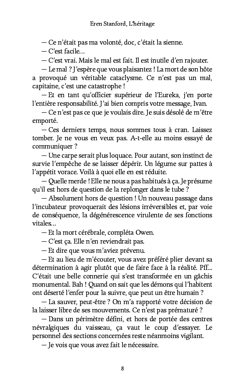 Eren Stanford, L'héritage - Image 27