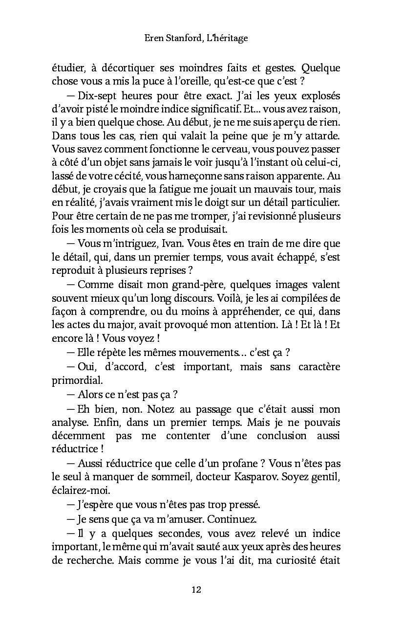 Eren Stanford, L'héritage - Image 31