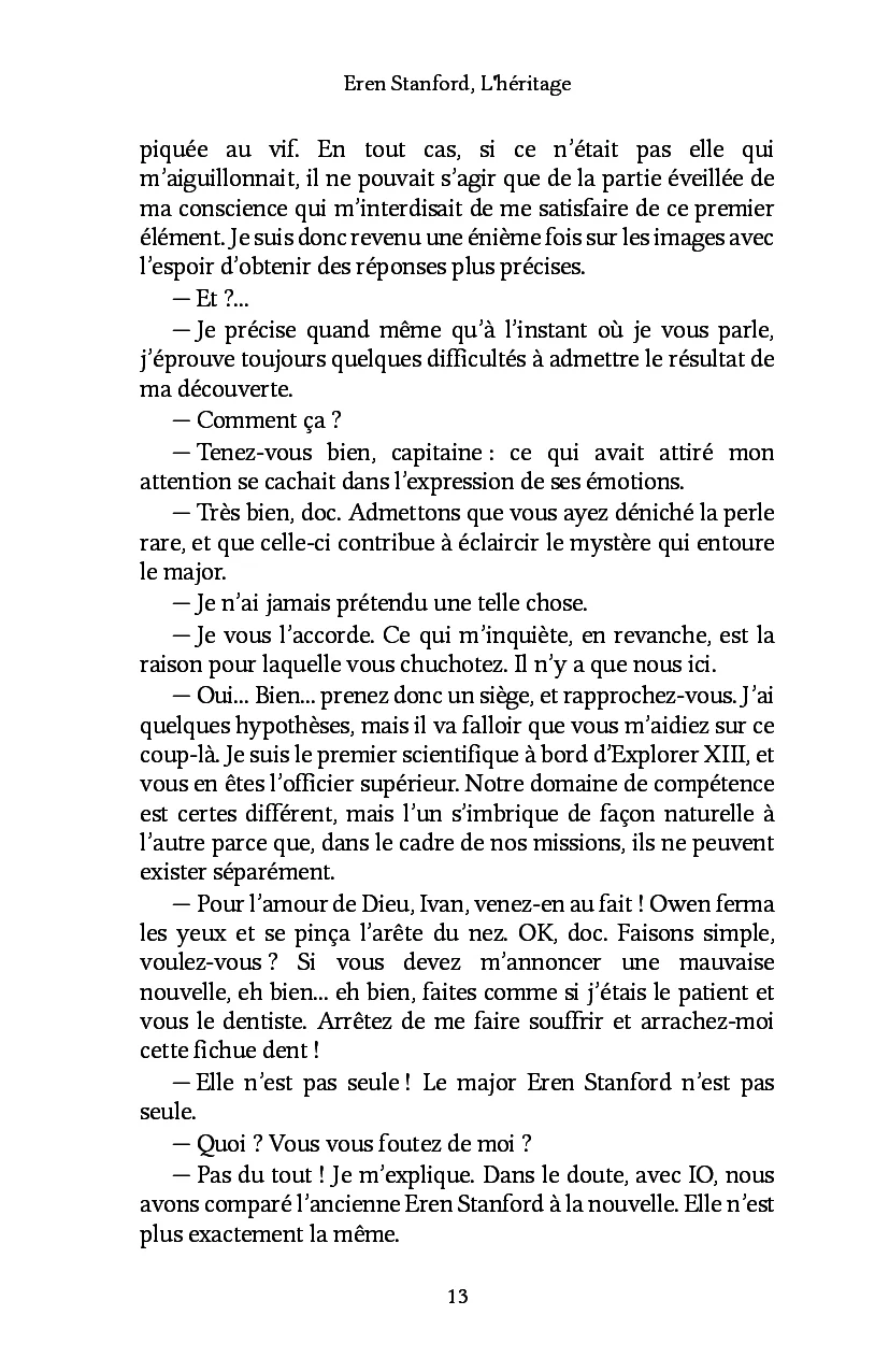 Eren Stanford, L'héritage - Image 32