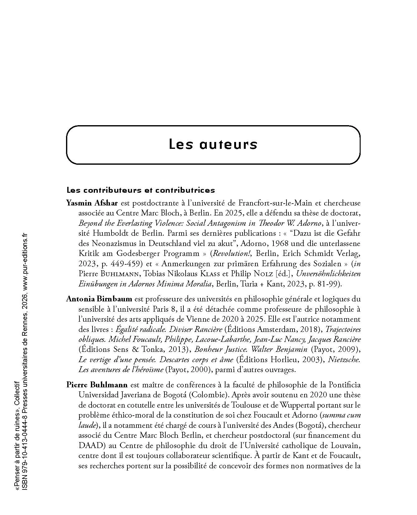 Penser à partir de ruines - Image 6