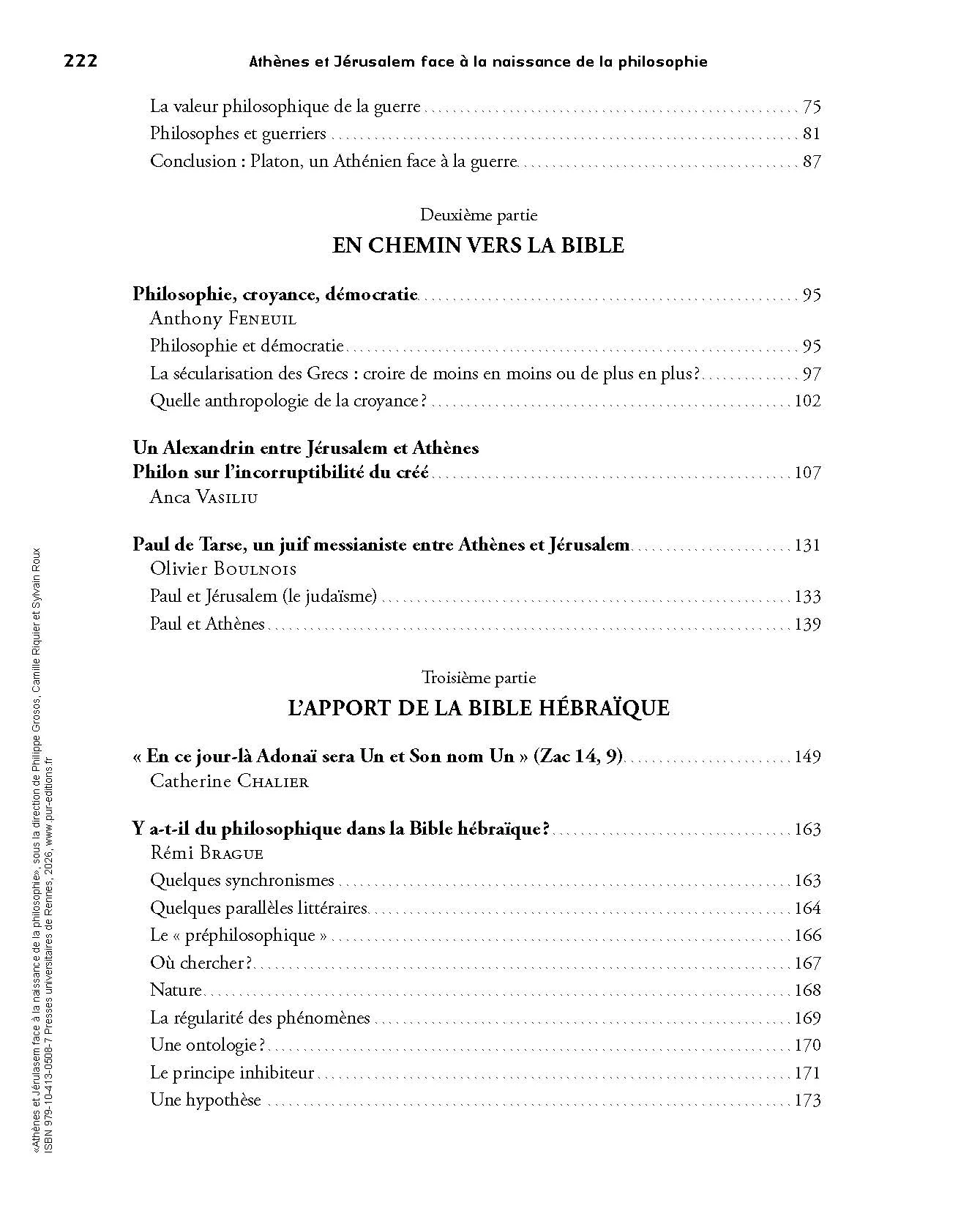 Athènes et Jérusalem face à la naissance de la philosophie - Image 9