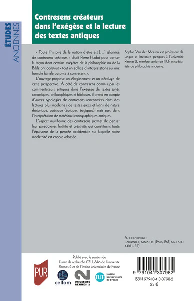 Contresens créateurs dans l'exégèse et la lecture des textes antiques - Image 2