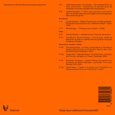 Trajectoires des femmes dans les musiques populaires - Image 2