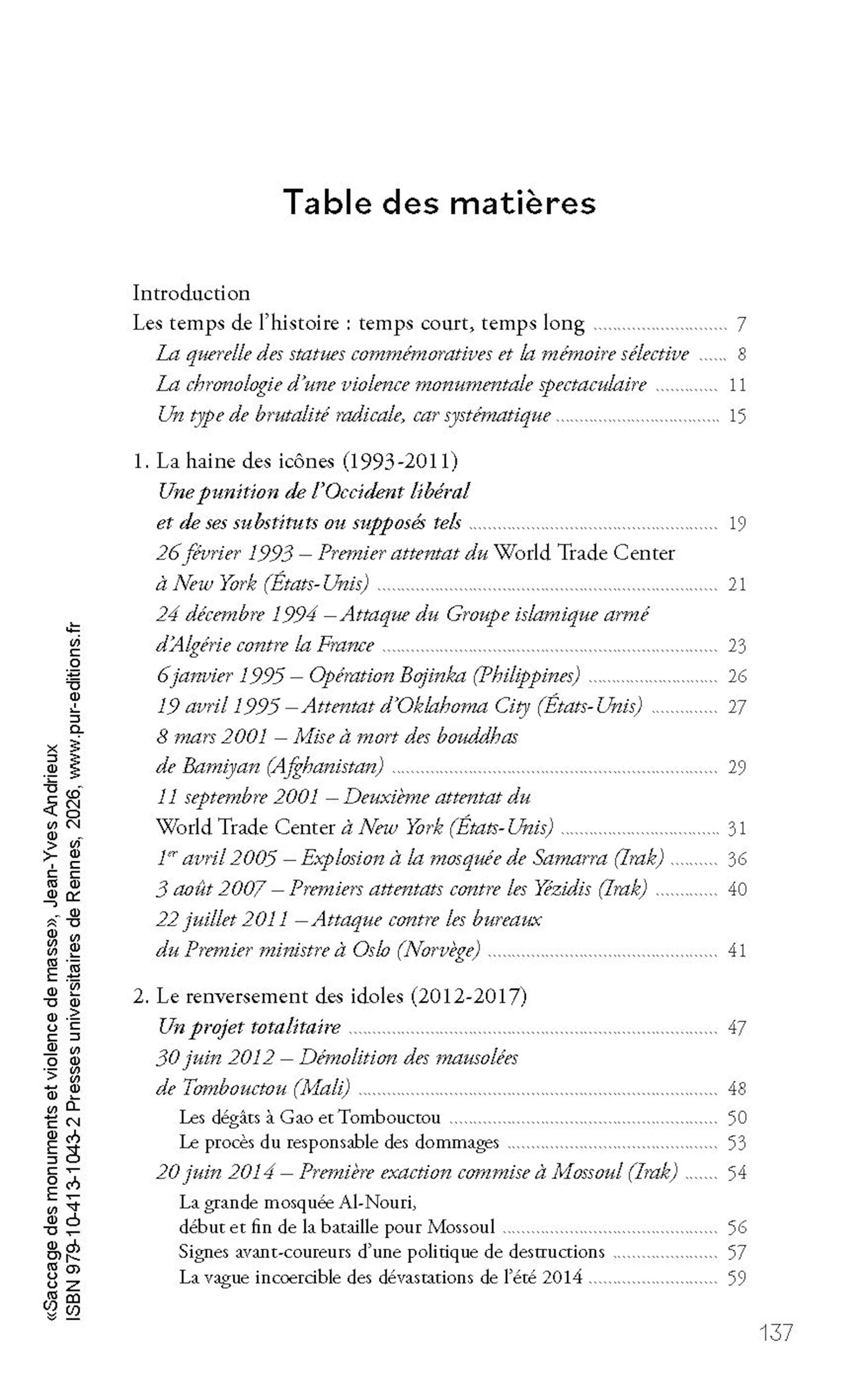 Saccage des monuments et violence de masse - Image 3