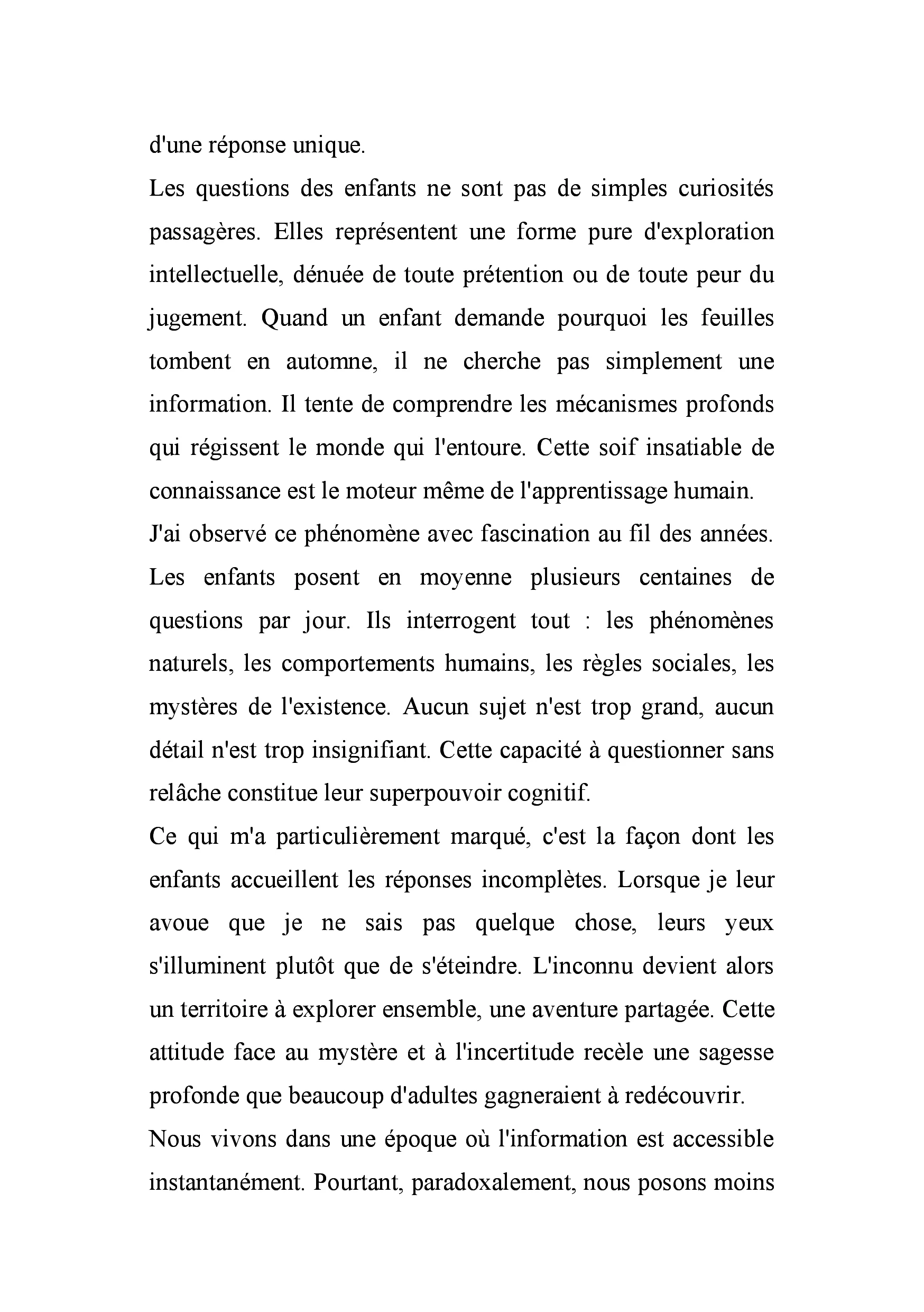 CE QUE LES ENFANTS M'ONT APPRIS - Image 13